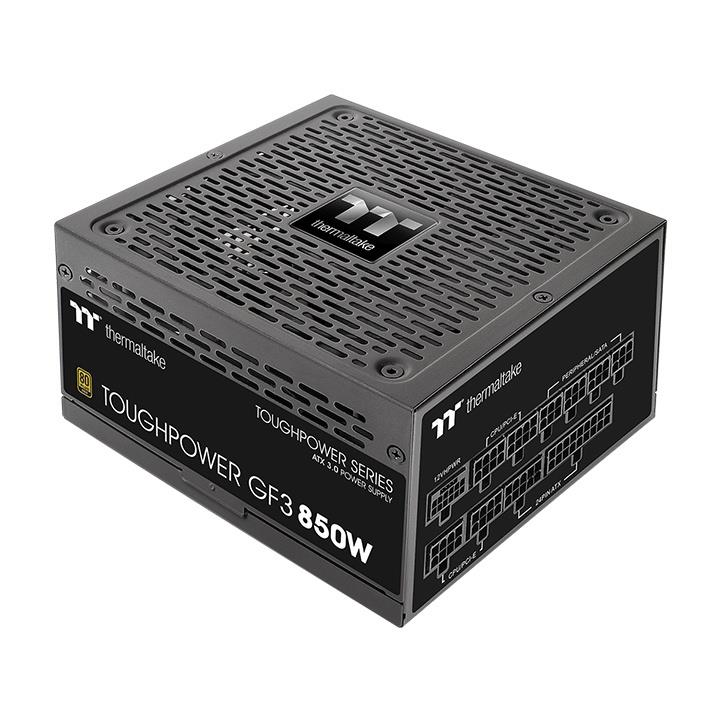 THERMALTAKE Toughpower GF3 850W 80+ Gold Full Modular ATX 3.0 Standard Power Supply, PCIe Gen.5 12VHPWR Connector Included