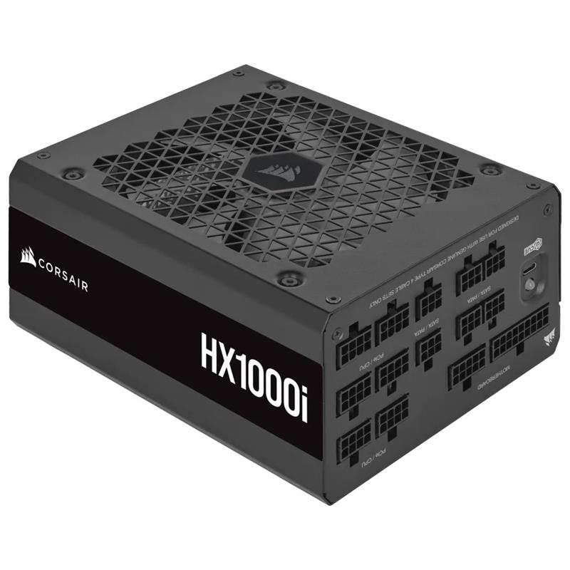 CORSAIR HXi Series HX1000i Fully Modular Ultra-Low Noise ATX Digital Power Supply, ATX 3.0 & PCIe 5.0 Compliant