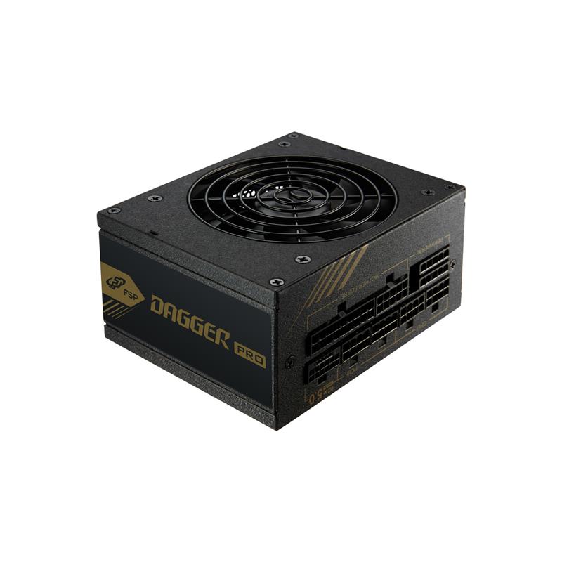 FSP Dagger Pro 850W SFX 3.0 PCIe 5 Power Supply, 80 Plus Gold, Full Modular (SDA2-850 Gen 5)