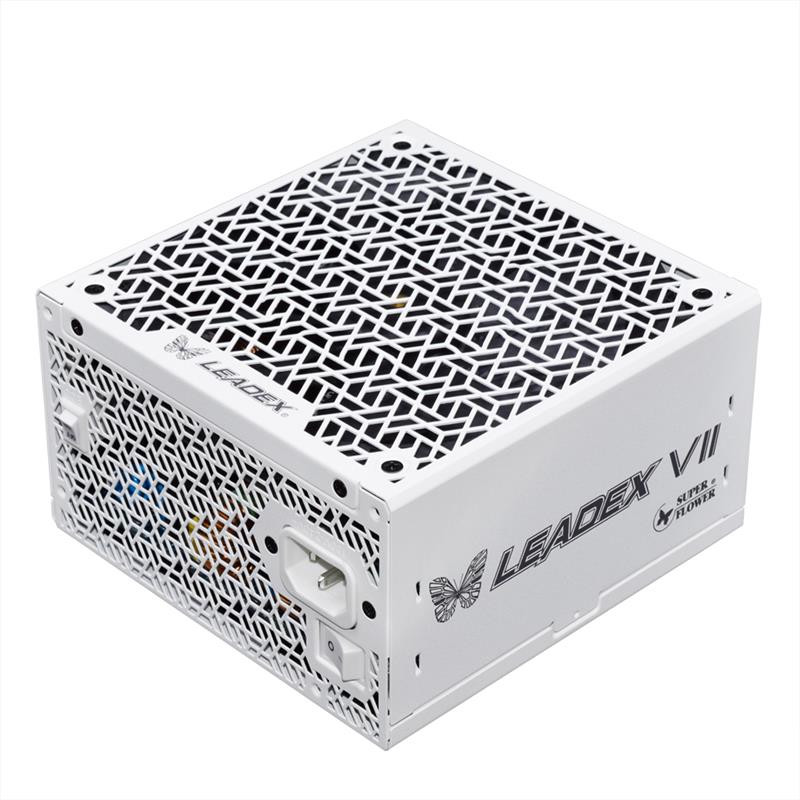 Super Flower Leadex VII XP 1200W Bloc d'alimentation Platinum ATX 3.1, Blanc(Open Box)