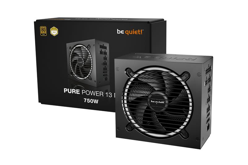 be quiet! PURE POWER 13 M Bloc d'alimentation 750 W Gold ATX, Noir