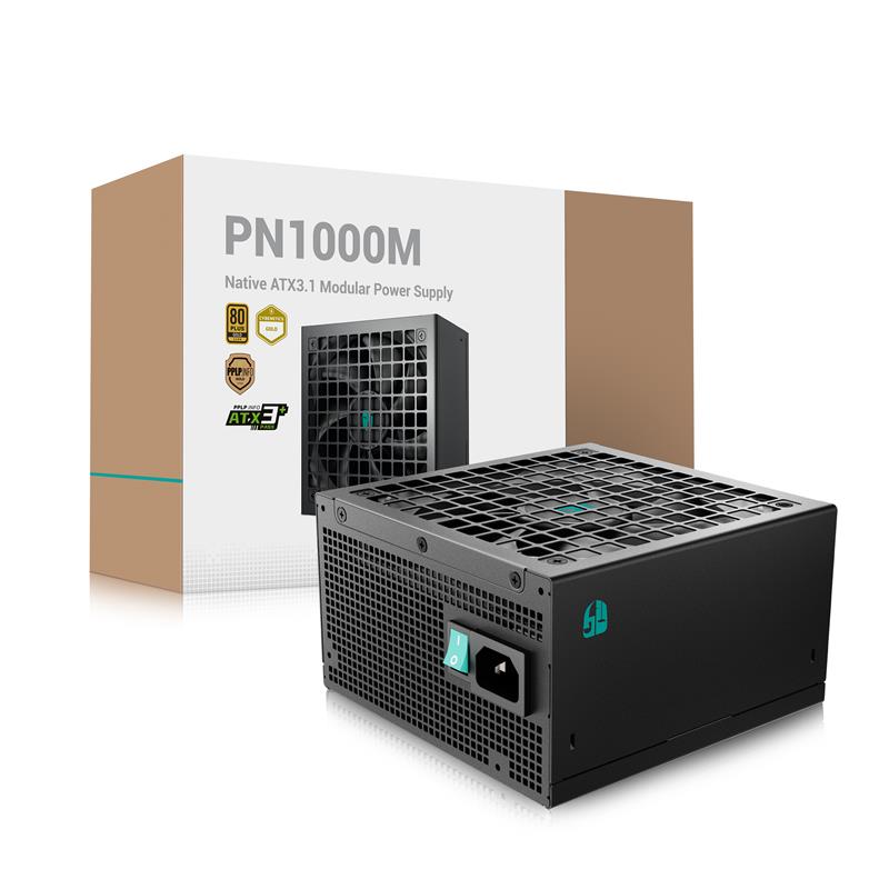 DeepCool GAMER STORM PN1000M ATX3.1 80 PLUS Gold Fully Modular 1000W