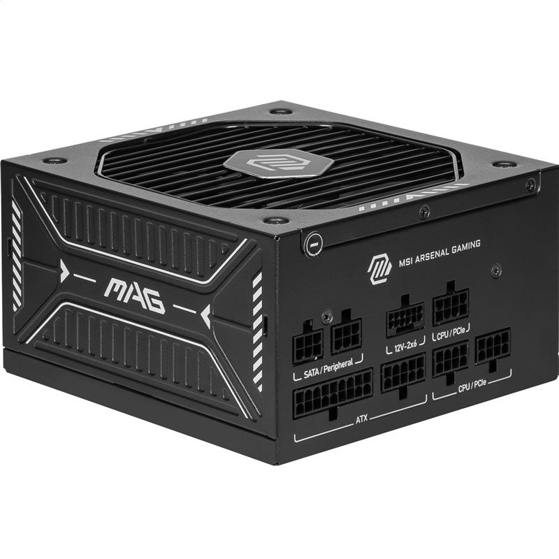 MSI MAG A750GLS PCIE5, 80+ GOLD Full Modular Gaming PSU