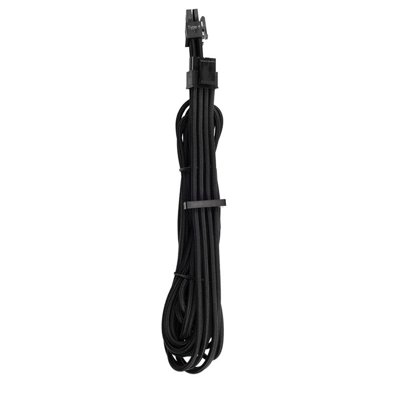 Premium Individually Sleeved EPS12V CPU cable, Type 4 (Generation 4), BLACK