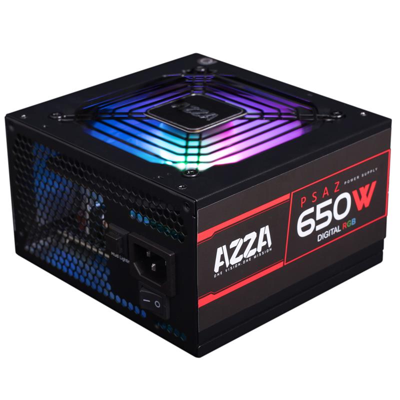 AZZA PSAZ-650ARGB ATX Gaming 650w Power Supply