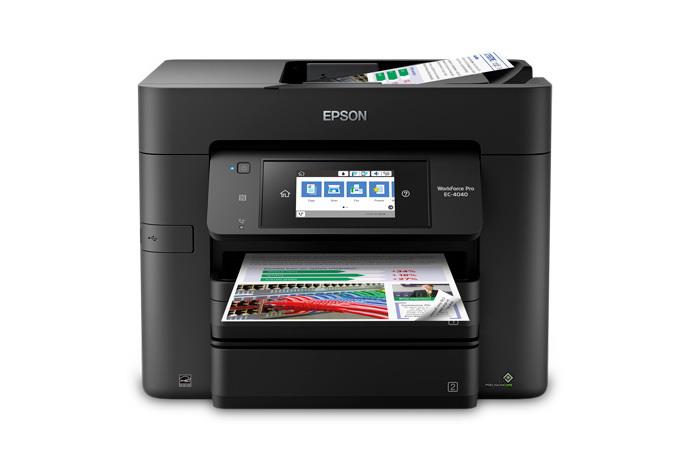 Epson WorkForce Pro EC-4040 Inkjet Multifunction Printer - Color(Open Box)