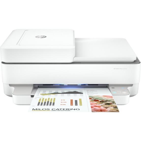 HP Envy 6455e Wireless 3-in-1 Color Inkjet Printer, White(Open Box)