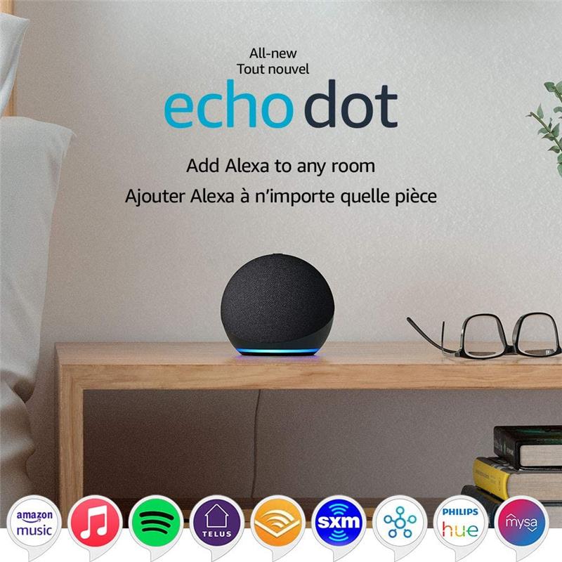 Amazon Echo (newest model), Alexa speaker with premium sound