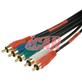 iCAN 720P High Definition Video Cable with RCA Audio Output Component Cable - 12 ft. (AV 5CMPAVDO-12)