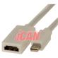 iCAN Mac Mini DisplayPort Male to HDMI Female 1080P Adapter (ADP MDPM-HDF-6)(Open Box)
