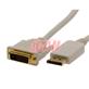 iCAN DisplayPort Male to DVI-D Male Premium Video Cable - 3 ft. (DPM-DVIDM-GP-03)