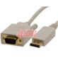 iCAN Premium 28AWG Gold Displayport Male to VGA Cable - 3 ft. (DPM-VGAM-G-03)