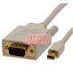 iCAN Mini DisplayPort to SVGA 32AWG Gold-Plated Cable - 3 ft. (MDPM-VGAM-G-03)