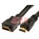 iCAN Premium HDMI 1.4 3D LAN Heavy Duty Male / Female Extension Cable - 3 ft. (HH-24GMF-14E-03)(Open Box)