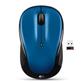 Logitech M325 Wireless Mouse 2.4GHz w/ Nano Logitech Unifying Receiver - New Blue (910-002650)(Open Box)