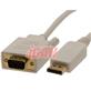 iCAN Premium 28AWG Gold DisplayPort Male to VGA Cable - 15 ft. (DPM-VGAM-G-15)