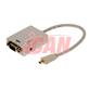 iCAN Micro HDMI Type D Male - VGA  (HDCP) Female Adapter (ADP HDMIM-VGAF)(Open Box)