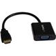 STARTECH HDMI to VGA Adapter Converter for Desktop PC / Laptop / Ultrabook (Black) (HD2VGAE2)(Open Box)
