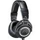 AUDIO TECHNICA ATH-M50x Monitor Headphones, Black | 45mm Neodymium Drivers | Circumaural, Sound-Isolating Design | 90-Degree Swiveling Earcups | Extended Frequency Range for Clarity | Detachable Single-Sided Cable