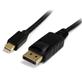 StarTech Mini DisplayPort to DisplayPort Adapter Cable - M/M - 6 ft. (MDP2DPMM6)