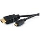Cables To Go High Speed HDMI to HDMI Micro Cable with Ethernet (Black) - 4.9 ft. (42510)