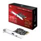 Vantec (UGT-PC371AC) 2Port USB 3.1 Gen II Type A/C PCI Express Host Card