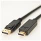 iCAN Premium 28AWG Displayport 1.2 - HDMI 2.0 4k x 2k Ultra HDMI Cable - 3 ft. (DPM2-HD24K-03)(Open Box)