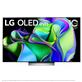 LG OLED EVO C3 55" TV, a9 AI Processor 4K Gen6, 4K 120 fps (HDMI, USB), Pixel Dimming, Full Gaming Support Nvidia G-Sync, AMD FreeSync, ALLM, VRR and more, AI Picture Pro - OLED55C3PUA