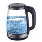 iCAN KG-1302B 2.0 L Glass Electric Kettle with Blue LED Light, Borosilicate Glass.(Open Box)