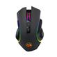 Redragon M602-KS Ergonomic Gaming Mouse with 7 Backlight Modes,Black