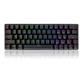 Redragon Jax Pro (K613P) Bluetooth, 2.4G,Wired connection Blue Switch Mechanical Gaming Keyboard durable key 63 key portable design for travel  N-Key rollover RGB backlighting