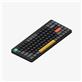 Nuphy Air75 V2 Wireless 75% Mechanical RGB Keyboard, Bluetooth/2.4Ghz/Wired Tri-Mode Ultra-Thin low profile, hot-swappable, Mac/Windows/Linux Compatible, Moss Tactile Switch, Black