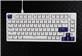 DAREU EK75-W Wired Rainbow Backlight Mechanical Keyboard with Linear Switches,White