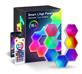 iCAN Hexagon Smart LED RGB Lights | Remote & APP Control, Modular, Alexa & Google Assistant - 10 Pack(Open Box)
