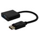 iCAN DisplayPort Male to VGA Female Adapter Gold Plated - 0.2M (ZGH-DP-13-0.2M)(Open Box)