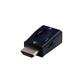 iCAN HDMI To VGA Adapter Male to Female Gold Plated 1080P Without Audio, Black (H-VL(AG))(Open Box)