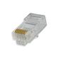 iCAN RJ45 Cat6 / Cat5 50u Connector Plugs - 100 pcs (203-1920-1)(Open Box)