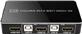 iCAN HDMI USB KVM Switch 2x1 with Switch Extension, 4K@60Hz