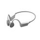 MoreinTech ES-998 Pro Premium Bone Conduction Headphone | Light Grey-Dark Grey, Carry Case