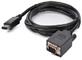 iCAN DisplayPort to VGA Cable, Single Link, Gold Plated, M/M, 6FT, Black