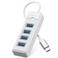 Orico PW4U-C3-05-WH-EP 4-Port USB 3.0 Hub with 1.6ft Extension Cable and USB-C Input