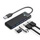 Orico PAPW4A-U3-015-BK-BP 4-Port USB 3.0 Ultra Slim Data Hub with USB-A Input