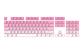 Redragon A133 PBT Gradient pink keycaps 104 unit in package