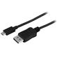 StarTech USB-C to DisplayPort Adapter Cable - 1m (3 ft.) - 4K at 60 Hz (CDP2DPMM1MB) | -Reduce clutter with a compact 1 m (3 ft.) adapter cable | -Hassle-free connection with the reversible USB-C connector | -Astonishing video quality with support for video resolutions up to 4K at 60 Hz