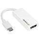 StarTech USB-C to HDMI Adapter - White (CDP2HDW) | -Hassle-free connection with the reversible USB-C connector | -Maximum portability with a small footprint and lightweight design | -Thunderbolt 3 port compatible