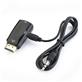 iCAN HDMI To VGA Adapter Male to Female Gold Plated 1080P With 3.5 mm Audio, Black (HA-VL(AG))(Open Box)