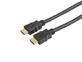 iCAN Câble HDMI 2.0 28AWG | Ethernet, 3D, couleur 4K jusqu'à 60 ips, 18Gps, audio Dolby Atmos | plaqué or | M/M | 15 pieds
