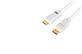 iCAN 28AWG 1080p DisplayPort to HDMI Cable Male to Male Gold-plated White Color - 3 ft.(Open Box)