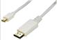 iCAN DisplayPort Male to Mini DisplayPort Male 32AWG Cable (Gold) - 10ft. (ZGH-A64W-10FT)(Open Box)