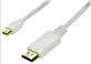 iCAN DisplayPort Male to Mini DisplayPort Male 32AWG Cable (Gold) - 10ft. (ZGH-A64W-10FT)